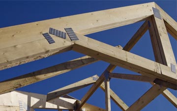 Pen Clawdd roof trusses for new builds and additions
